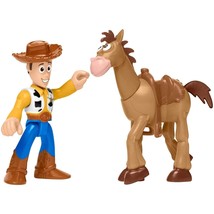 Fisher-Price Imaginext Toy Story Woody &amp; Bullseye - $47.99