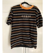 Vintage Guess Los Angeles Shirt Mens Large Horizontal Stripes EUC Embroi... - $470.41 MXN