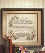 Father Sister Mother Grandmother Recipe For Marriage Pillow Sampler Cros... - $11.99