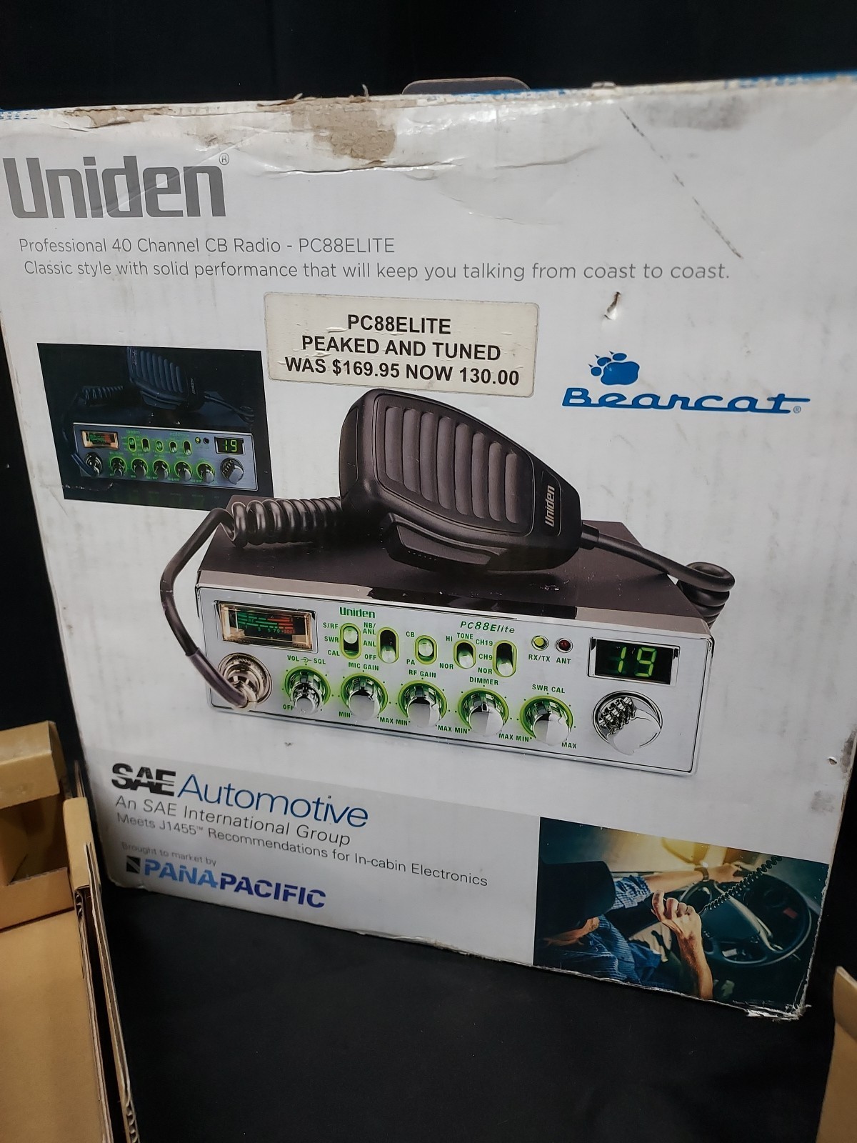 Uniden Bearcat CB Radio PC88Elite Pro 40 Channel w/ TRUCKER ILLUMINATED CONTROLS Item image 4