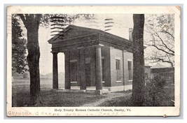 Holy Trinity Roman Catholic Church Danby Vermont VT 1907 DB Postcard W17 - £12.97 GBP