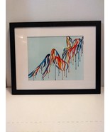 Custom Framed Erotic Colorful Woman Photo Reprint (Free Shipping) - $49.00