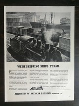 Vintage 1941 Association of American Railroads Full Page Original Ad - 422 - £5.24 GBP