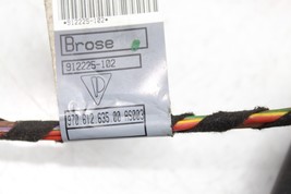 10-16 PORSCHE PANAMERA REAR LEFT DRIVER SIDE DOOR WIRE HARNESS E5215 image 11