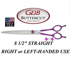 Geib GATOR Buttercut SHEAR Scissor 8.5&quot; STRAIGHT Pet Grooming*RIGHT or L... - £167.06 GBP