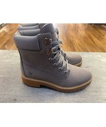 TIMBERLAND WOMEN&#39;S CARNABY COOL MID LACE BOOT MEDIUM GREY NUBUCK A2CT5-EL8 - $178.34 CAD