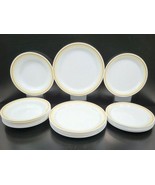 Corelle Citrus (8) Dinner (8) Salad Plates (8) Soup Bowls Vintage Cornin... - $197.87