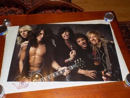 Vintage 1990 Aerosmith Group Band Poster - $640.61 MXN