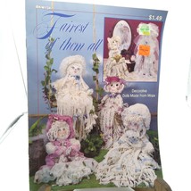 Vintage Doll Craft Patterns, Fairest of Them All, Mop Dolls BKW134, Wang... - $8.80