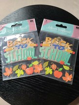 Jolee&#39;s Boutique Stickers Back To School 2 Packs NEW ***FREE Shipping - £5.68 GBP