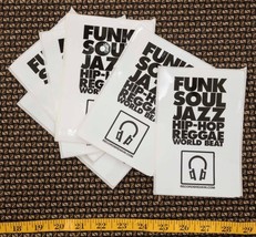 Lot of 7 recordbreakin.com Funk Jazz Hip Hop Decals agk - £29.13 GBP