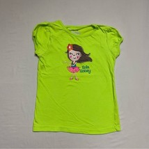 Hula Girl  Neon Green Short Sleeve Shirt Girl’s 6 Tee T-Shirt Christmas ... - £6.20 GBP
