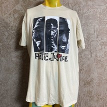 Poetic Justice Tupac Men&#39;s Crew Neck T-Shirt Size XL - £10.29 GBP