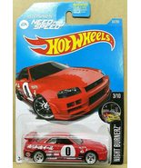 Hot Wheels 2016 Night Burnerz Need for Speed Nissan Skyline GT-R (R34) 8... - $40.18