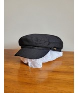 Brixton Black Fiddler Cap | Classic Unisex Fisherman Cap | Size Large (7... - $25.36 CAD