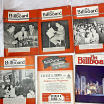 1947 November 1,8,15,22,29 Lot of 6 Issues Billboard Magazine Ads Music Vintage - £43.12 GBP