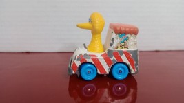 Vintage 1983 Playskool Big Bird Sesame Street Popcorn Truck Diecast - $5.70