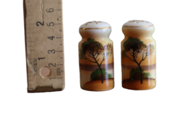 Vintage Noritake China Tree In The Meadow Small Salt &amp; Pepper Shakers 2&quot; - $14.95