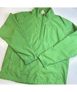 Duluth Trading Shirt Mens Large Bogey Windshirt Green Pullover Lightweig... - £19.65 GBP