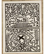 Keith Haring Nuclear Disarmament Giclee on Paper Open Edition Print - £312.90 GBP