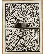 Keith Haring Nuclear Disarmament Giclee on Paper Open Edition Print - $396.00