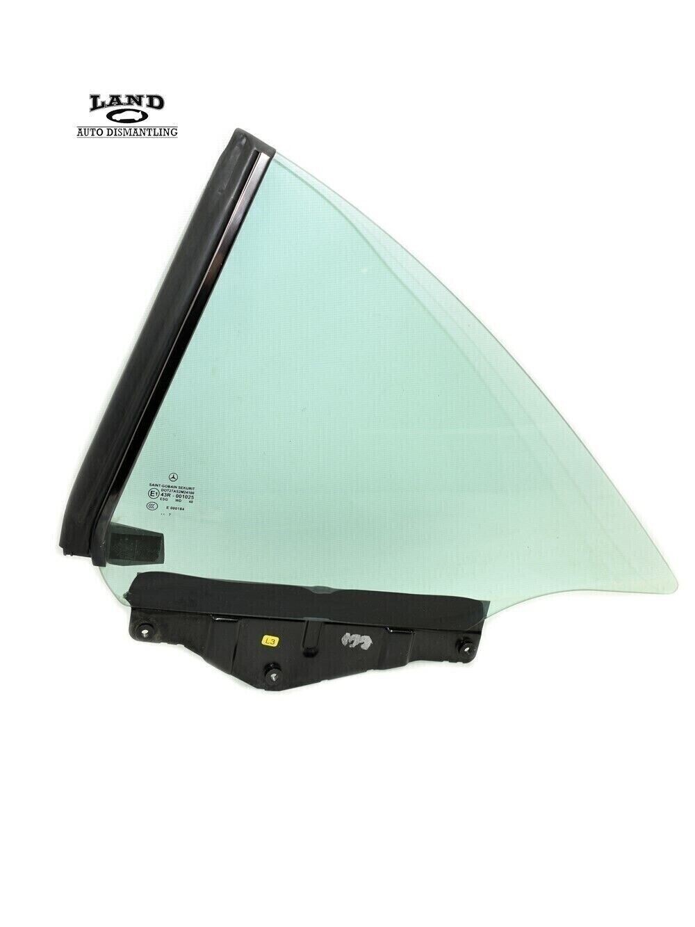 MERCEDES R230 SL-CLASS DRIVER/LEFT REAR CORNER QUARTER VENT GLASS WINDOW - $39.59