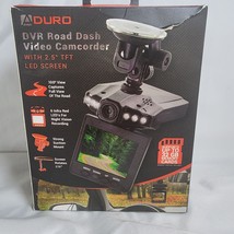 Aduro DVR Road Dash Cam Video Recorder LED Screen Night Vision Suction Mount - £18.45 GBP