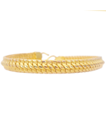22ct Gold Cowboy Gents Lightweight Diamond Cut Bracelet 8 Inches 7.4mm W... - €3.074,37 EUR 22ct Gold Cowboy Gents Lightweight Diamond Cut Bracelet 8 Inches 7.4mm W... - €3.074,37 EUR