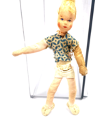 Vintage Erna Meyer Doll for Dollhouse Germany Stockinette Handmade Cloth... - €28,28 EUR