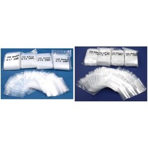 Resealable Reclosable Clear Zipline Plastic Bags 2Mil 2&quot;x2&quot; &amp; 2&quot;x3&quot; Kit 1000 Pcs - £17.49 GBP