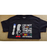 I do not like Cancer here or there.... T-shirt -  Awesome! Cat in the Hat - £15.69 GBP+