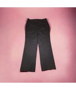 NWT Relativity Dress Pants Womens size 14 Black Business Charcoal &amp; Plum... - $30.64