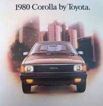 1980 Toyota Corolla Brochure, SR5, Accessories, MINT! - £11.40 GBP