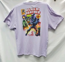 Men's XL Marvel Lavender Short Sleeve T-Shirt Graphic T Black Panther  image 3