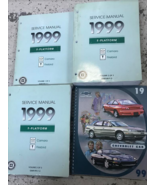 1999 Chevy Camaro Pontiac Firebird Service Atelier Réparation Manuel Set... - €111,26 EUR