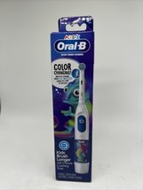 Oral-B Kid&#39;s Color Changing Battery Powered Toothbrush For Kids Coaching Timer - £8.49 GBP