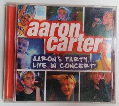 Aaron Carter ‎– Aaron&#39;s Party!!! Live In Concert Video-CD VCD All Regions - £7.99 GBP