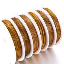 0.3mm 0.45mm 0.5mm 0.6mm Stainless Steel Gold Resistant Strong Line Wire... - £3.66 GBP+