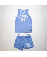 Vtg 70s 80s Mens Medium St Mikes Mustangs Basketball Uniform Jersey Shor... - €153,47 EUR