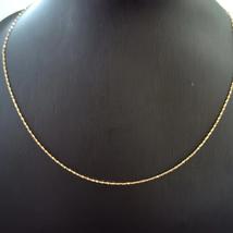 18K Real Gond Necklace Gypsophila Chain 45CM 1.2G - £34.36 GBP