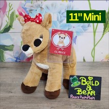 Build a Bear ❄️ VERY RARE Clarice 11&quot; Mini Misfit Rudolph the Red-Nosed Reindeer - £63.53 GBP