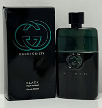 Gucci Guilty Black Pour Homme  90ml 3.0 oz EDT Spray for Men New In Box - $94.05