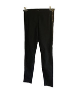 H&amp;M Women&#39;s Black Dress Pants Skinny Leg Side Zip Size 8 - £8.87 GBP