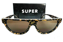 New RetroSuperFuture S0nny 5IK Brown Marble Women&#39;s Sunglasses Italy - £119.52 GBP