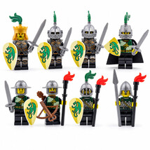 Medieval Kingdom Castle Green Dragon Knights 5 Minifigure Set - $13.29+