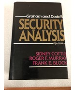 Graham and Dodd&#39;s Security Analysis Fifth Edition by Cottle Murray Block... - £18.17 GBP