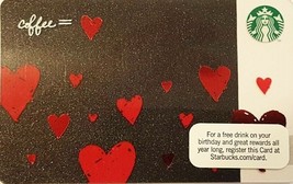 Starbucks 2011 Coffee Equals Love Collectible Gift Card New No Value - £1.56 GBP