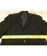 Mens Marks &amp; Spencer Black Three Button Pure Wool 42 Long Dress Sport Coat - €37,99 EUR
