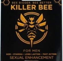 KILLER BEE MALE ENHANCEMENT CHOOSE QUANTITY FROM DROP DOWN MENU - $14.99+