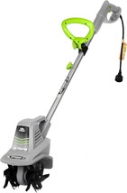 Grey 7&quot; 2&quot; 2 5 Amp Corded Electric Tiller/Cultivator From Earthwise. - £104.55 GBP